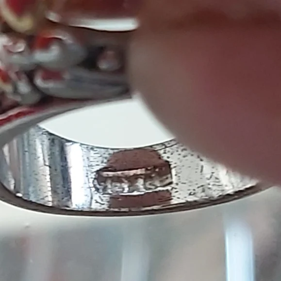 Elegant Pink and Gold/Silver Women's Ring - Picture 14 of 14